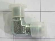 90° 1/4JICX1/8NPT Elbow