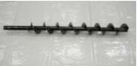 7"x70" Cutback Flighting Auger Weldment