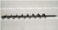 9"x94 1/2" Cutback Flighting Auger Weldment