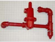 LP Vapor Regulator Plumbing Assembly