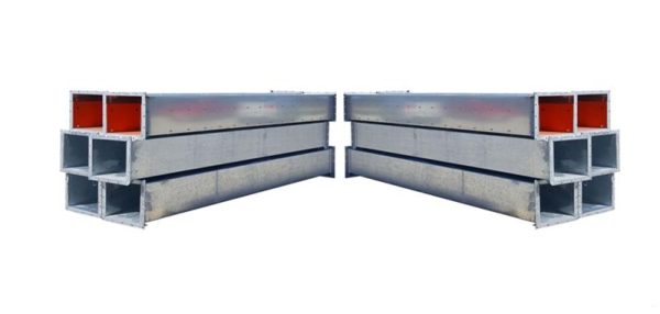 Removable Lid Square Spouting ~(SOLD IN10FT SECTIONS)