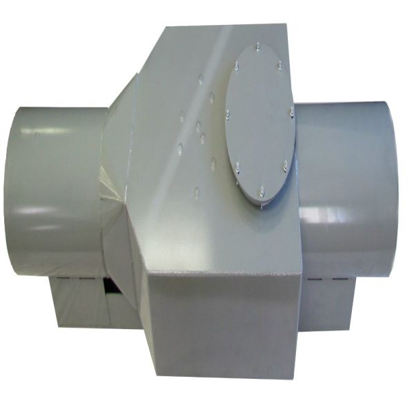Flow Retarder With Welding Sleeve and Inspection Port