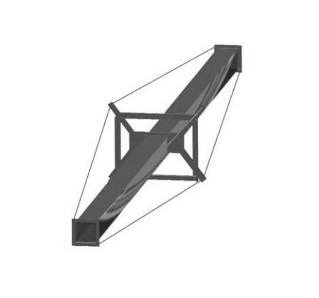 Square Spout Truss Kit