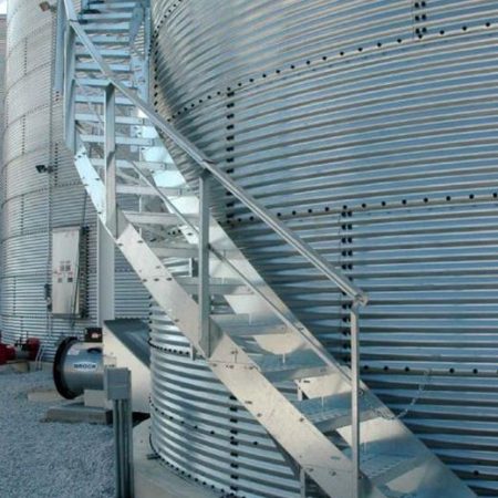 Grain Bin Stairway