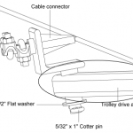 Trolley Drive Arm Assembly