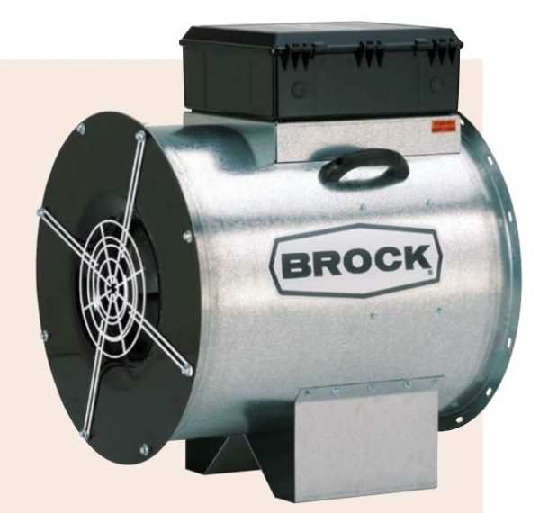 Brock In-Line Centrifugal Fan