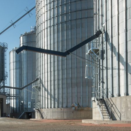 Grain Bin Side Discharge Spouts