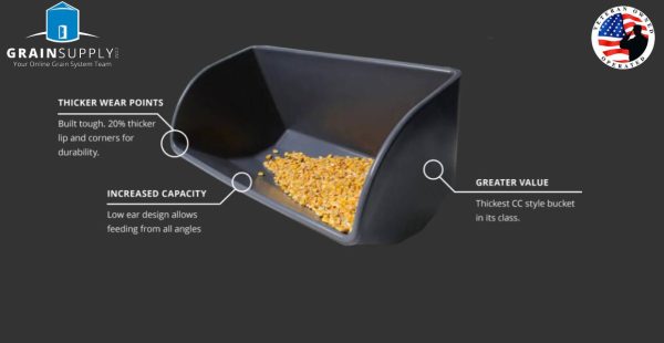 CC Max Gray Poly Buckets - Image 2